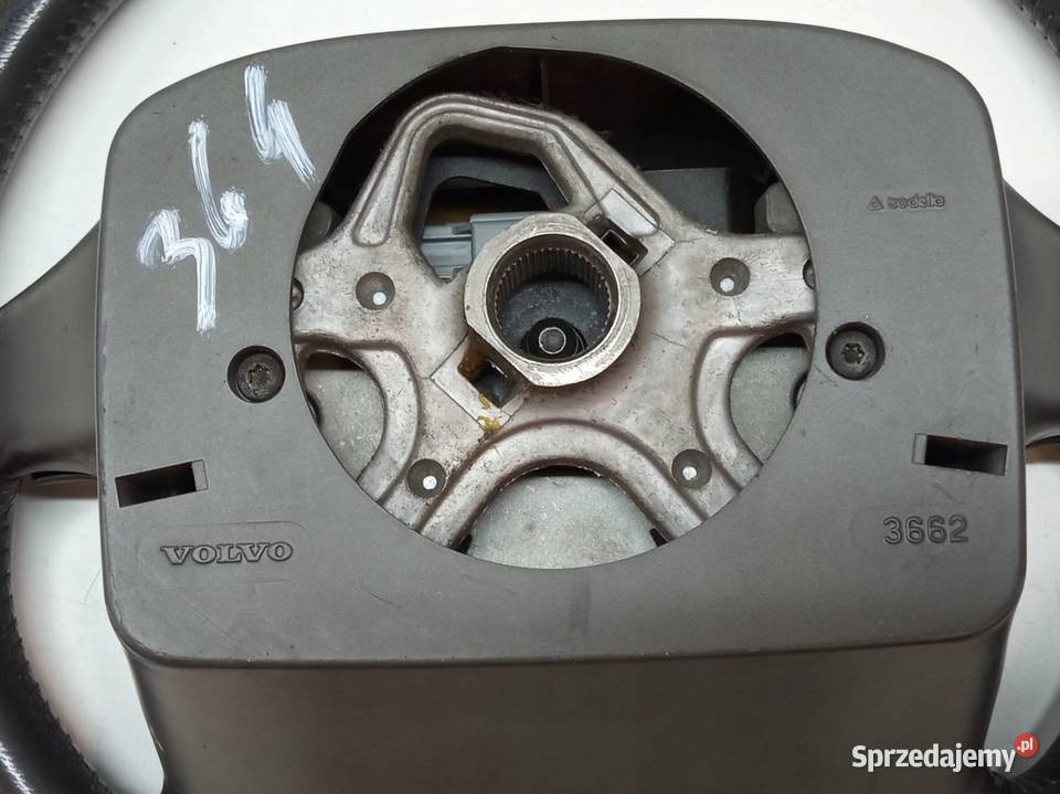 KIEROWNICA SKÓRZANA DREWNO 9491964 Volvo S80 I Rok produkcji 1999 Motoryzacja sprzedam