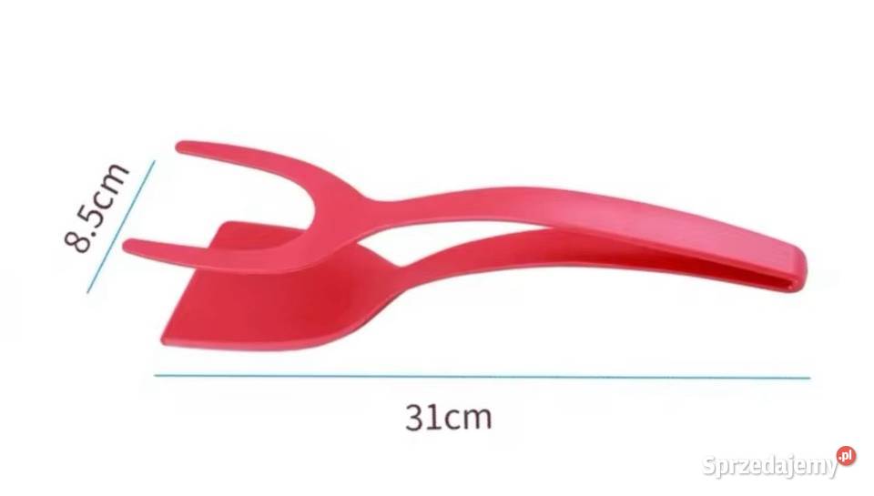 Szczypce szpatułka 2 w 1 do jajka do steków Tychy
