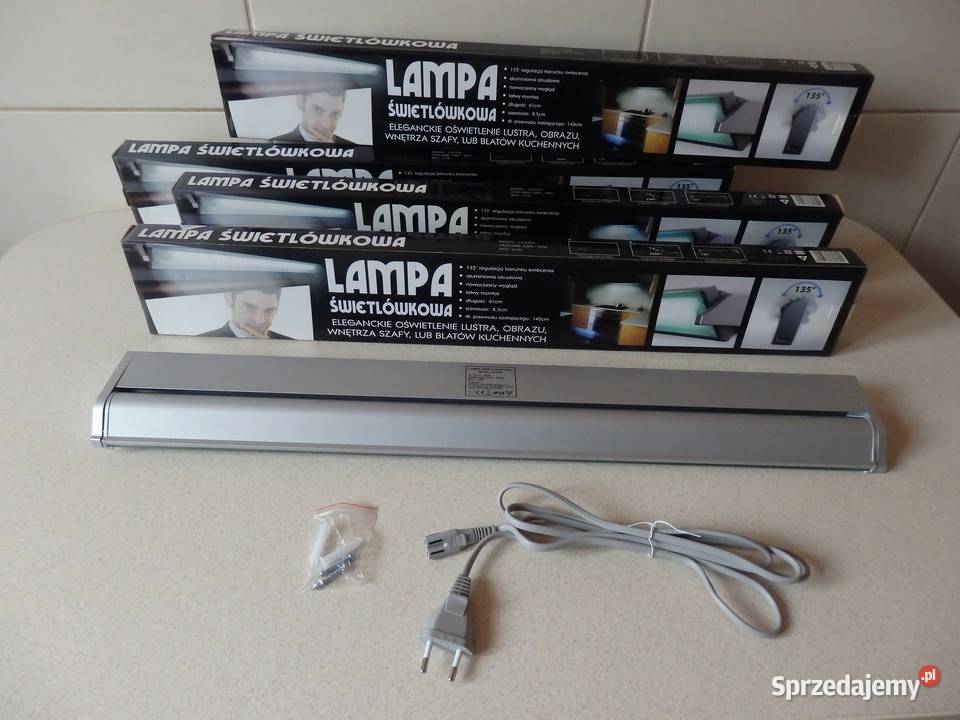 NOWA Aluminiowa Lampa świetlówkowa 230V z Rzeszów