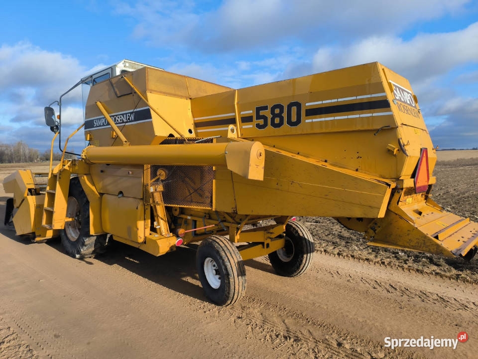 Kombajn zbożowy SAMPO Rosenlew 580 Heder 305 Izabelin