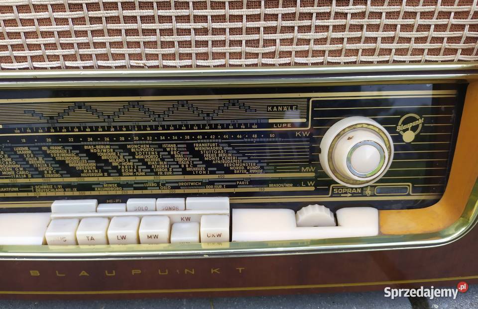 Zabytkowy radioodbiornik Blaupunkt Granada 2525 Radioodtwarzacze