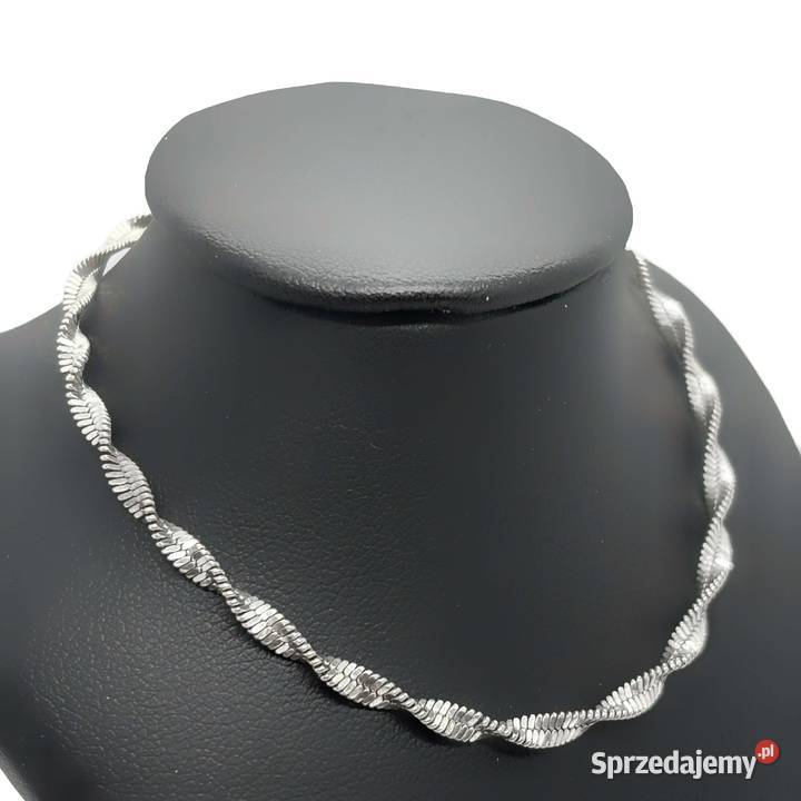 Srebrna Bransoletka Próby 925 321g Długość 195 Bransoletki Elbląg