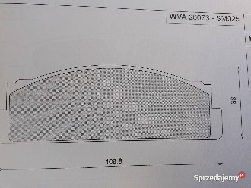 Klocki hamulcowe kpl przód FIAT 124 124 SPIDER warmińsko-mazurskie Olsztyn