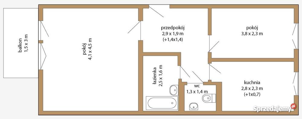 MIESZKANIE 47 M2 2 POKOJE LUBLIN ŚWIAT piwnica Mieszkania lubelskie Lublin