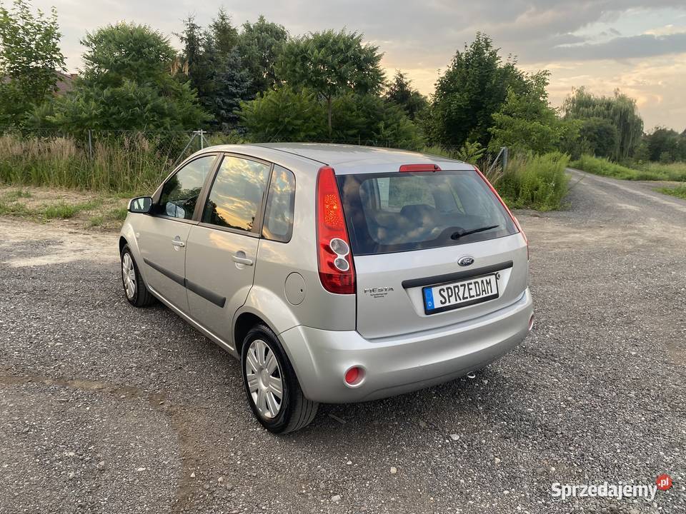 Ford Fiesta 2006R 13B ŁADNA Stan B Klima Niemcy srebrny lubelskie Zamość sprzedam