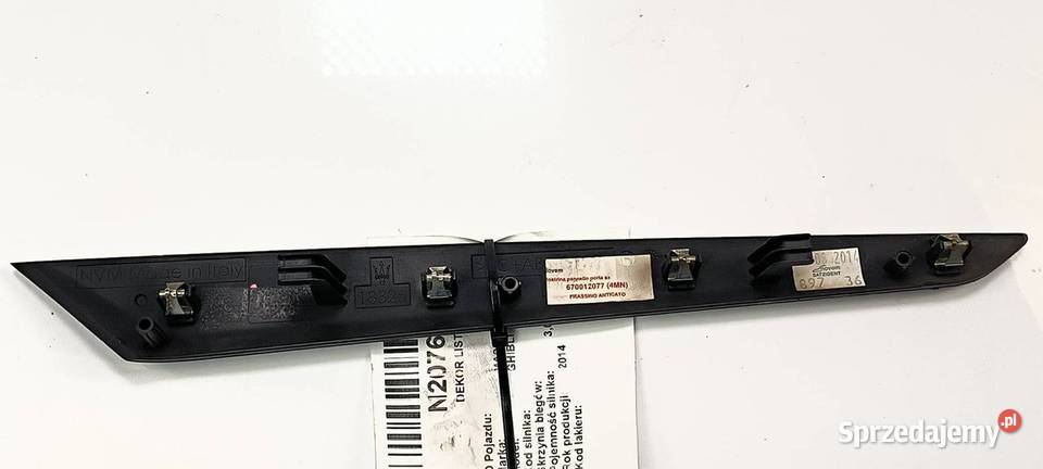 DEKOR LISTWA MASERATI GHIBLI 670012077 Lipno