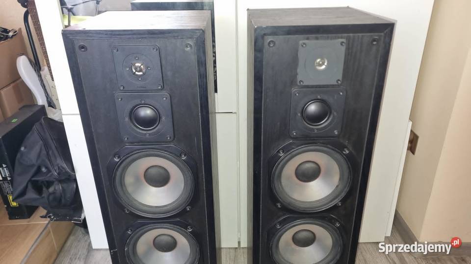 Potężne kolumny Axton AX70 Switzerland 2x150W łódzkie Warta sprzedam