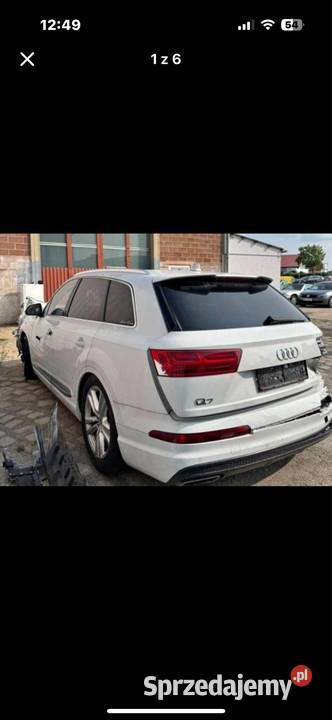 SPRZEDAM CZĘŚCI AUDI Q7 4M SUV Q7 Tuliszków