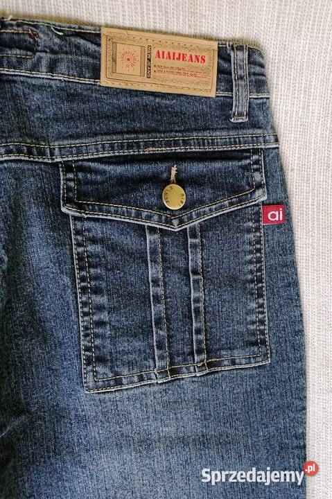 DAMSKIE SPODNIE JEANSOWE AI AI JEANS R 28 Rozmiar uniwersalny łódzkie Łódź