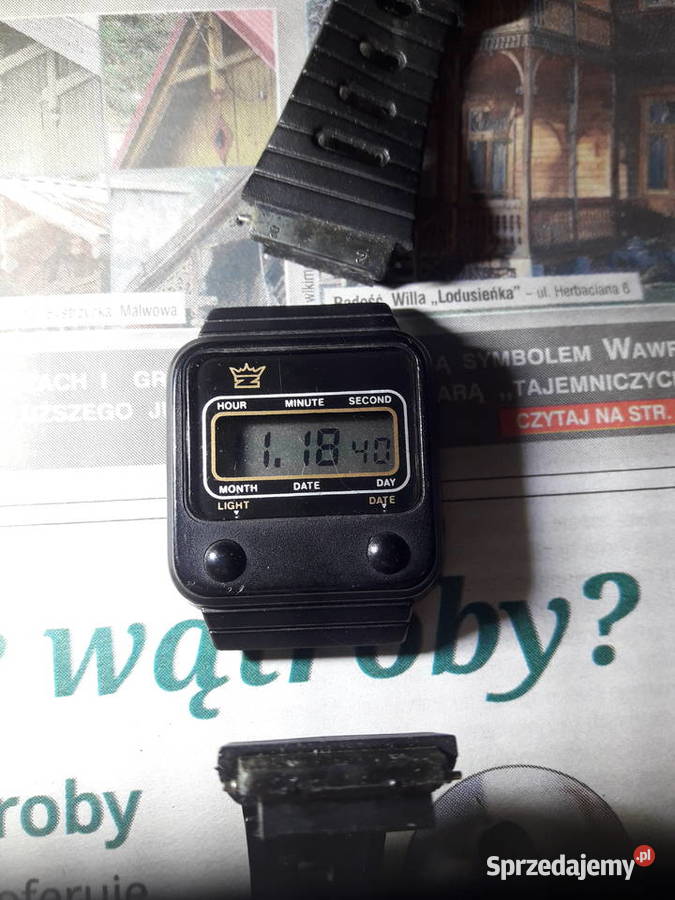 ZEGAREK 47 LETNI JEST NOWY PIERWSZY RAZ JEST W Warszawa