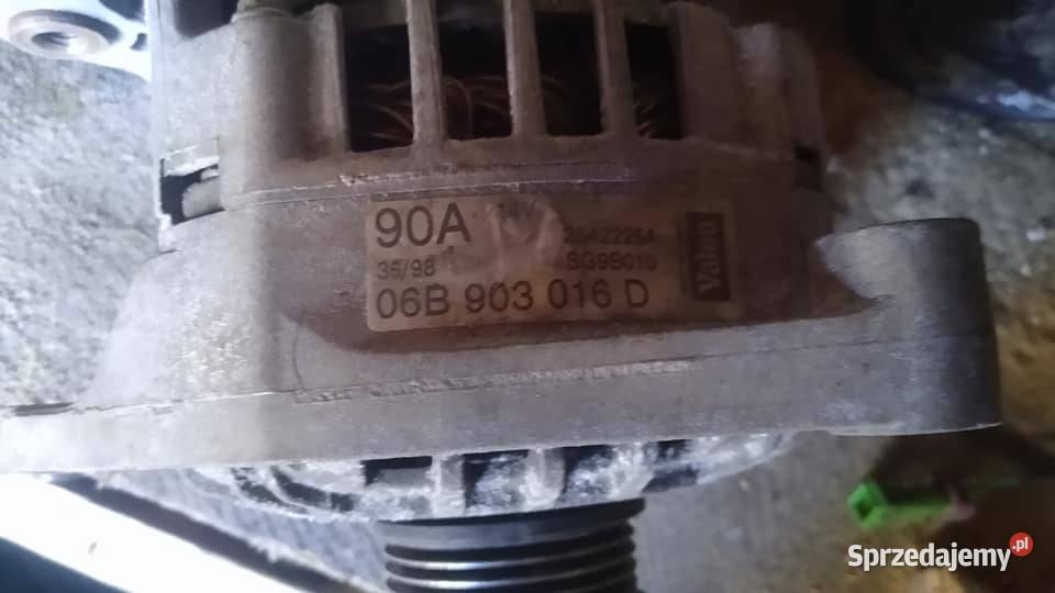 Alternator VW passat B5 90a Valeo 06b903016d Pozostałe wielkopolskie Szamocin sprzedam