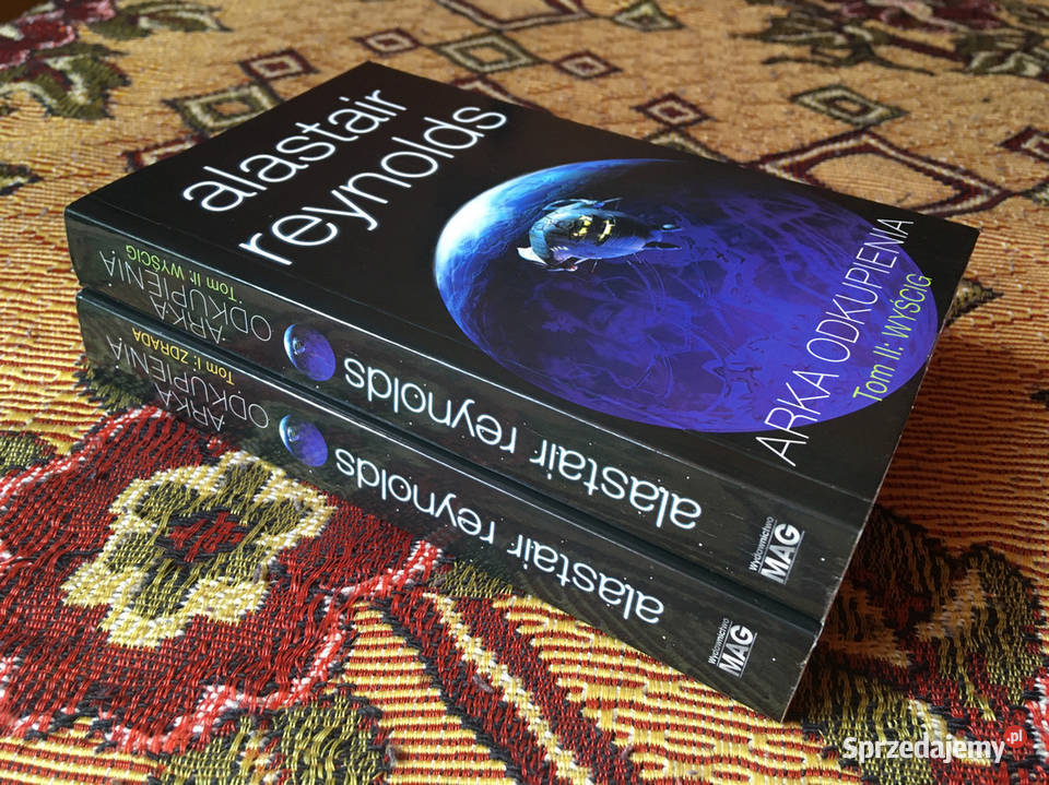 Alastair Reynolds Arka Odkupienia zestaw 2 tomy Proza i poezja małopolskie Kraków
