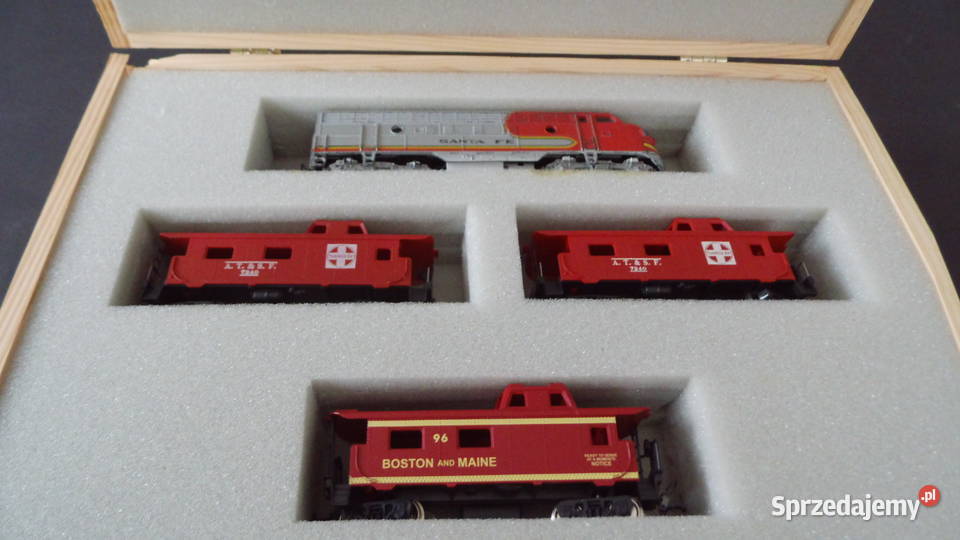 Marklin Zestaw Santa Fe Film z jazdy Radzewice