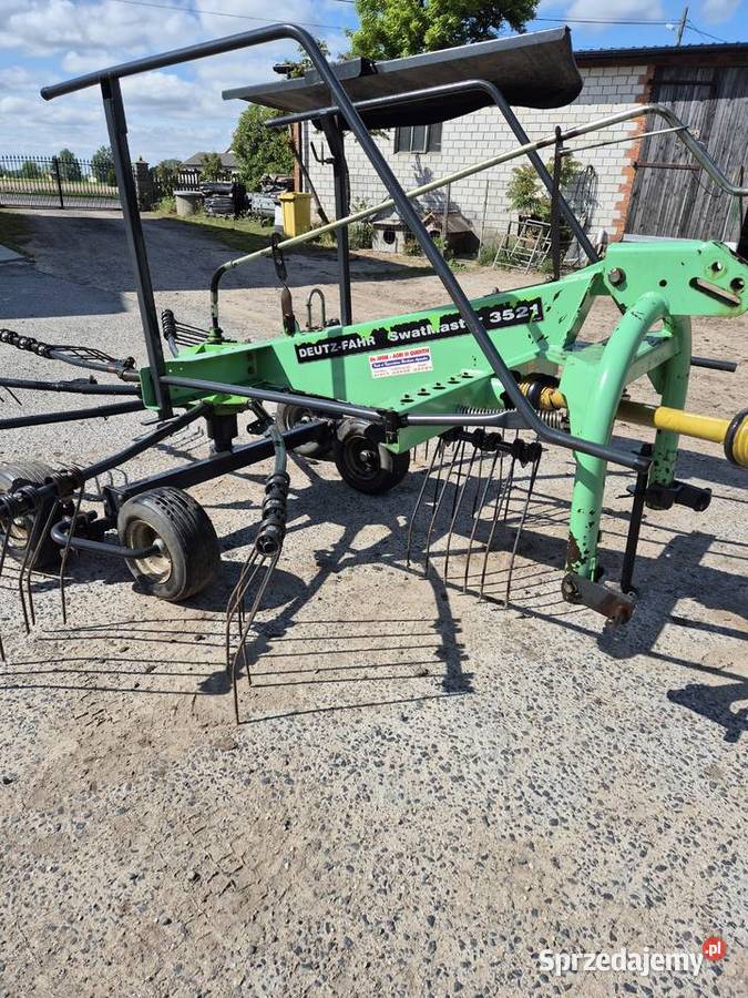Zgrabiarka Deutz Fahr Swatmaster nieuszkodzony Wólka