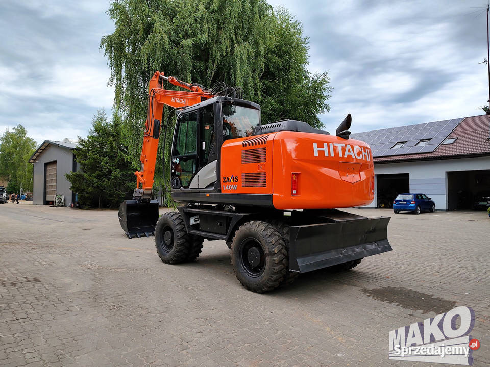 Koparka kołowa Hitachi ZX140W5B 2016r 11 200 mtg Koła Ostrowiec Świętokrzyski sprzedam