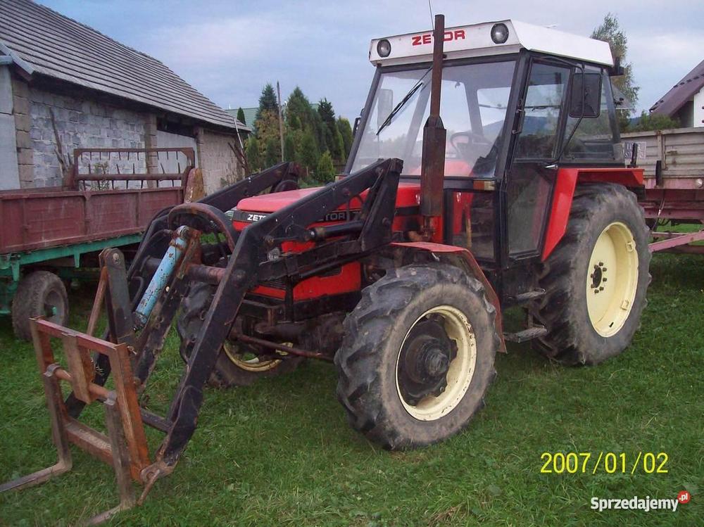 ciągnik 4x4 zetor 7245 Motoryzacja małopolskie Zakliczyn sprzedam
