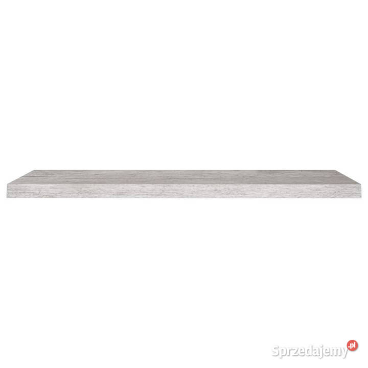 Półka ścienna szarość betonu 90 x 235 x 38 MDF Półki Warszawa