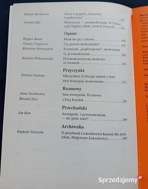 Teksty drugie 56 2930 1994 r Dwumiesięcznik PAN