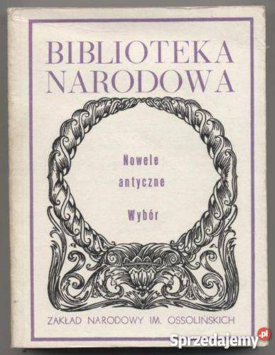 Nowele antyczneWybór Szczecin