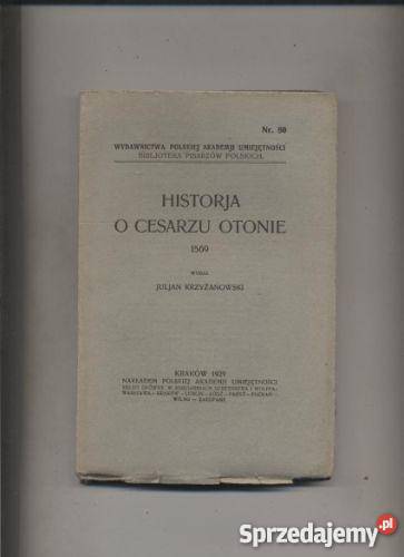Historia o Cesarzu Otonie 1569 Szczecin