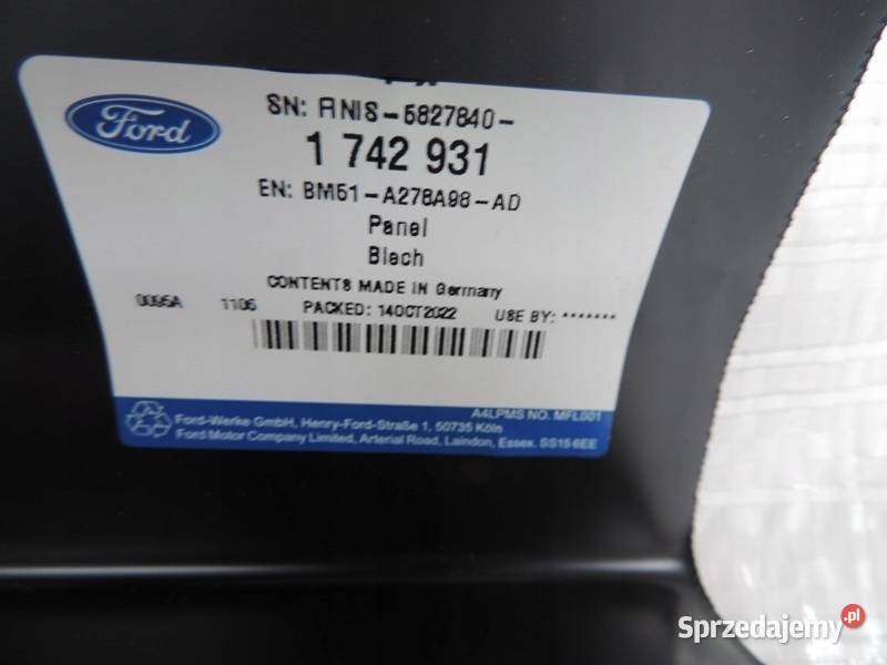 FORD FOCUS MK3 SŁUPEK PRAWY PRZÓD NOWY sprzedam