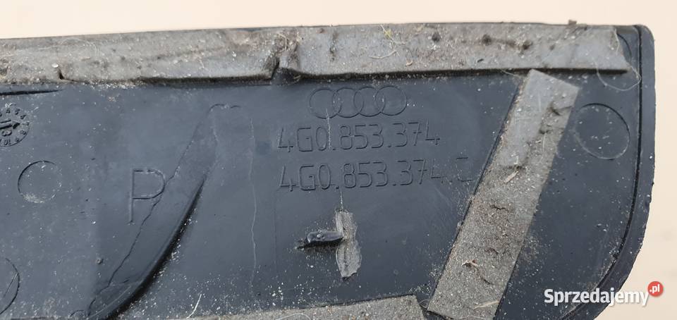 AUDI A6 C7 NAKŁADKA NA PRÓG PRAWA PRZÓD tapicerki samochodowe lubuskie Trzciel