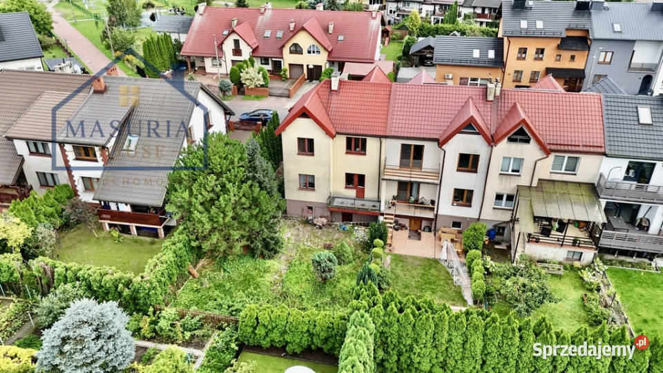 Segment skrajny z garażem i ogrodem Lubawa warmińsko-mazurskie