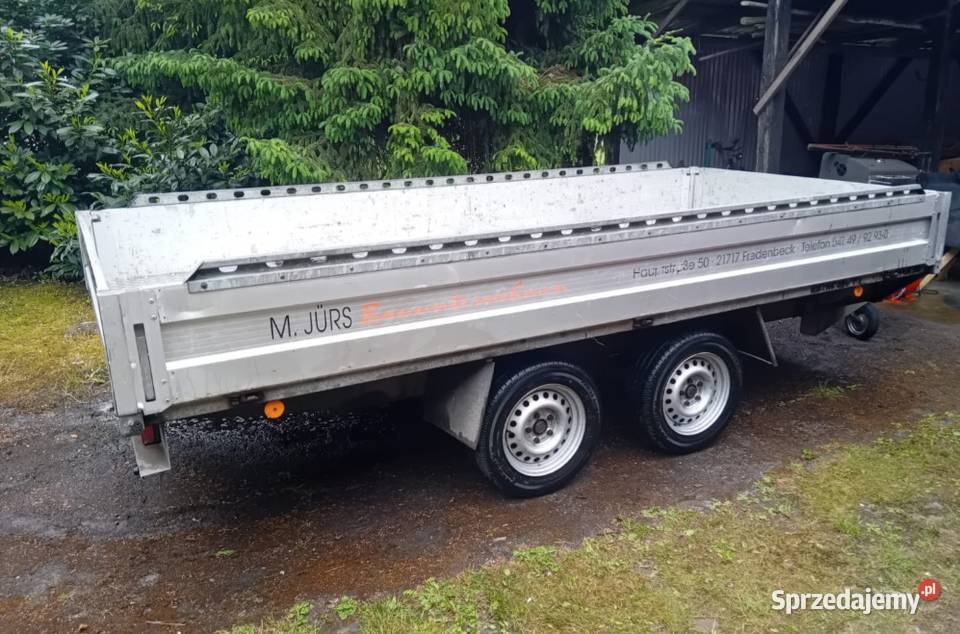 Przyczepa ciężarowa zarejestrowana Turek