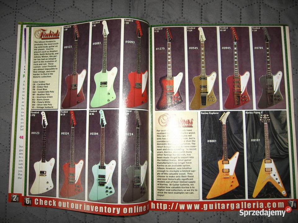Guitar Galleria 15 issues 19992003 komplet Kępice