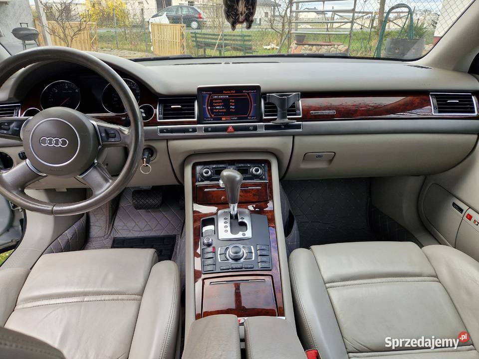 Audi A8D3 30 Quattro zadbana potwierdzony A8 łódzkie Tomaszów Mazowiecki sprzedam