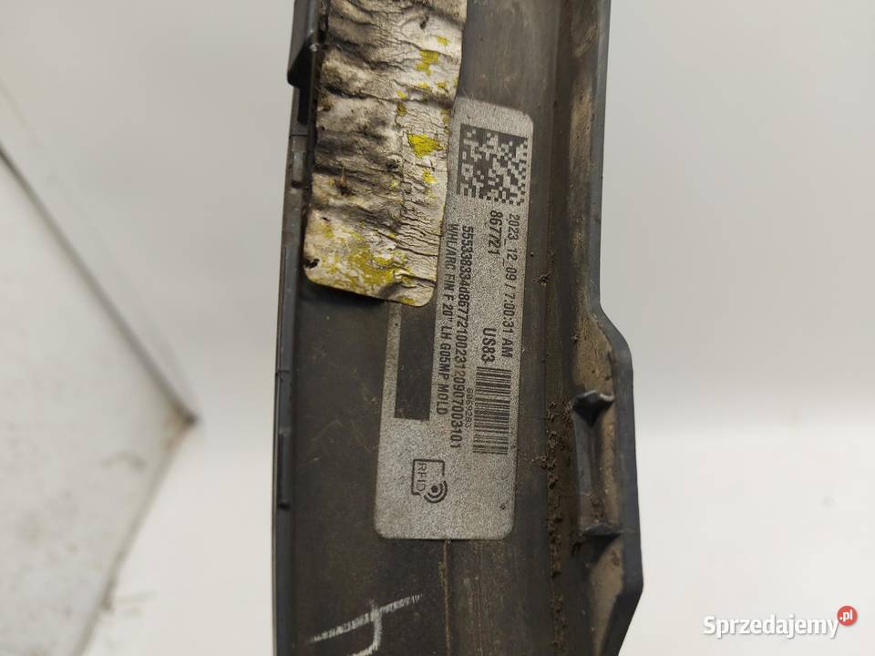 BMW G05 X5 30d 2019r LISTWA BŁOTNIKA LEWY PRZÓD