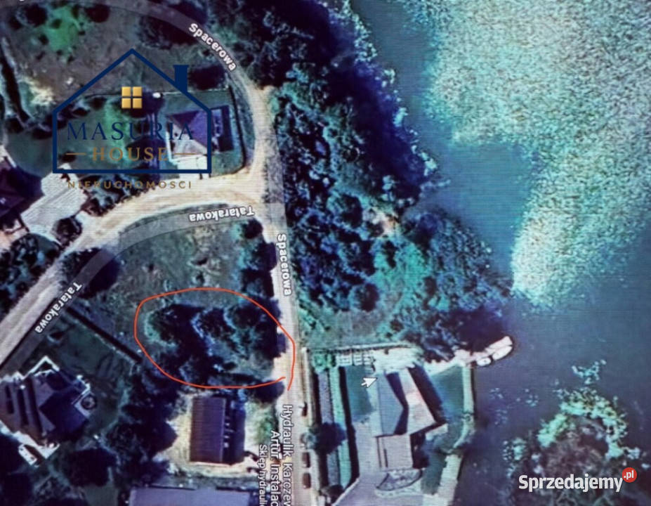 Działka budowlana w linii brzegowej BRODNICA sprzedam