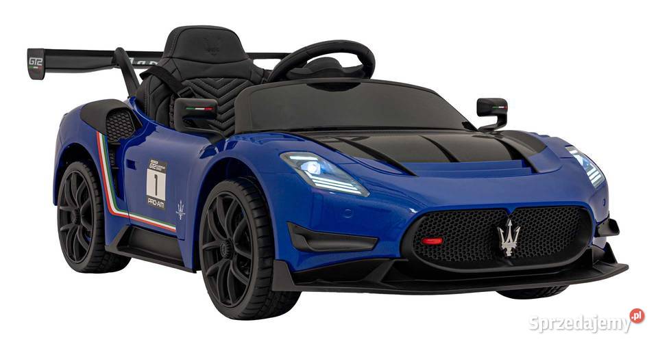 Maserati MC20 GT2 Niebieskie Auto na Akumulator Łopuszno