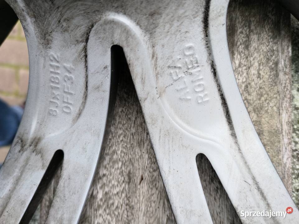 Felga aluminiowa Alfa Romeo Giulia Stelvio Pozostałe mazowieckie Warszawa