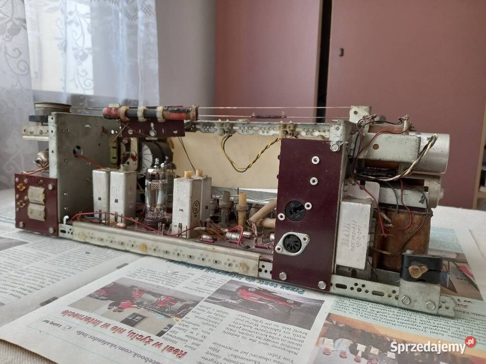 Radio lampowe lampowe HARFA z PRLu Tomaszów Lubelski sprzedam