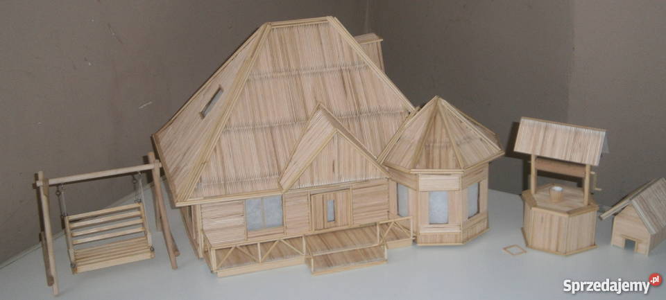 sprzedam budowle z zapałek Nowy Sącz sprzedam