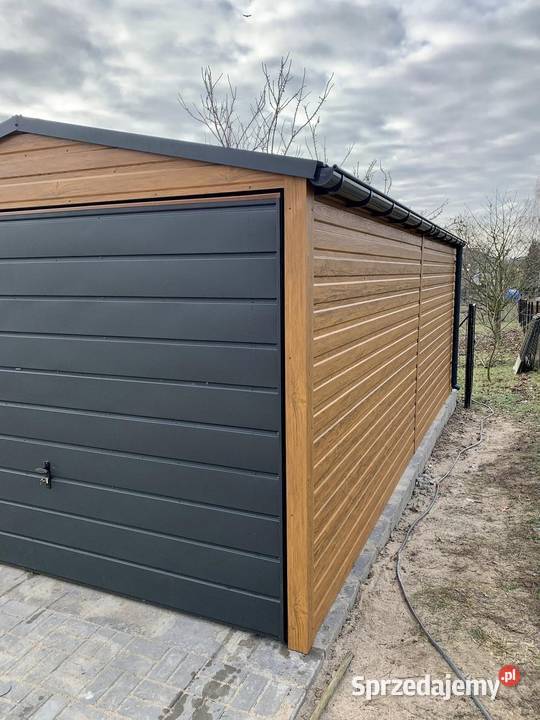 Producent garaży blaszanych każdy wymiar garaży Płock