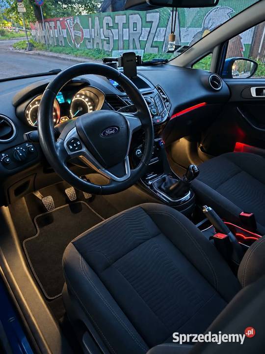 Ford Fiesta MK7 10 EcoBoost Platinium X 2012 r kurtyny powietrzne Warszawa