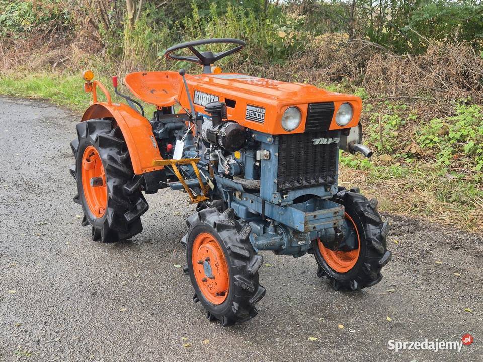 Traktorek traktor KUBOTA B5000D 9 44 Skrzynia biegów Manualna Małuszyn