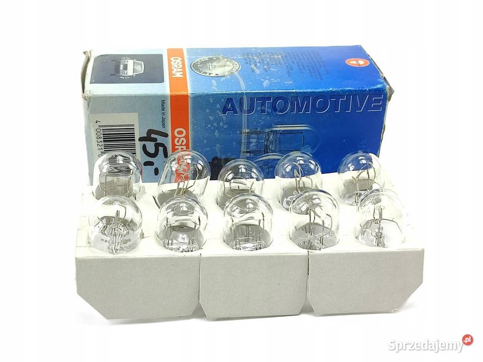 ŻARÓWKA KOMPLET 10 OSRAM 12V W215W W3X16Q