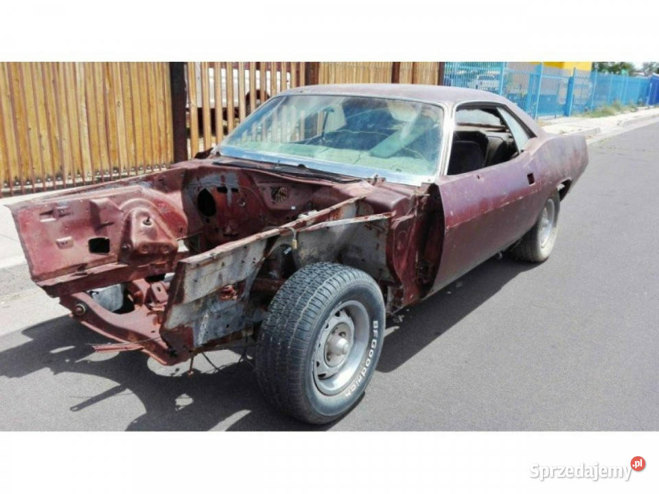 Plymouth Barracuda Plymouth Cuda Barracuda 1971 Plymouth lubuskie Sulechów