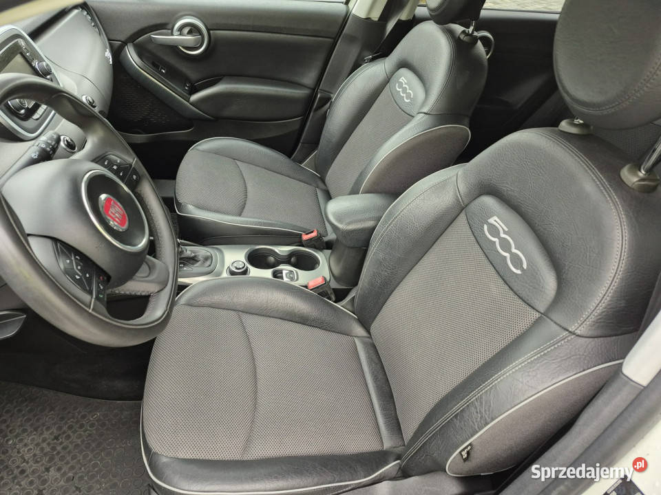 Fiat 500x benzyna półskórka navi 14 benzyna kamera cofania lubelskie Drelów
