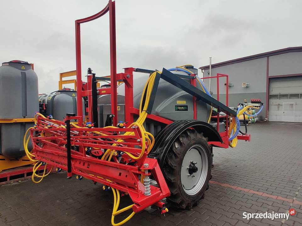Opryskiwacz 1500 litrów na kołach przyczepiany mazowieckie Żyrardów