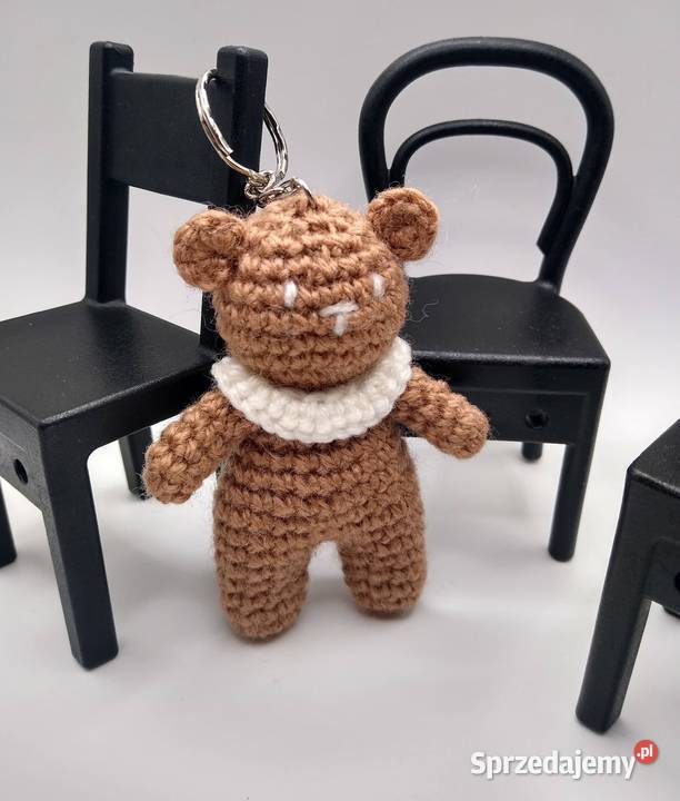 Brelok Miś Bear Crochet Handmade Gdańsk sprzedam
