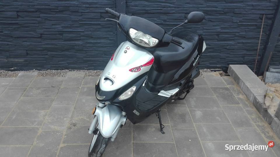 Skuter benda aprila peugeot 2010 idealny 4905km Suskowola sprzedam