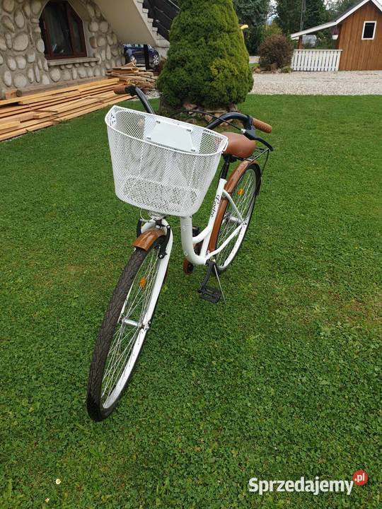 Biały Rower Miejski Damski Goetze 28 małopolskie Nowy Targ sprzedam