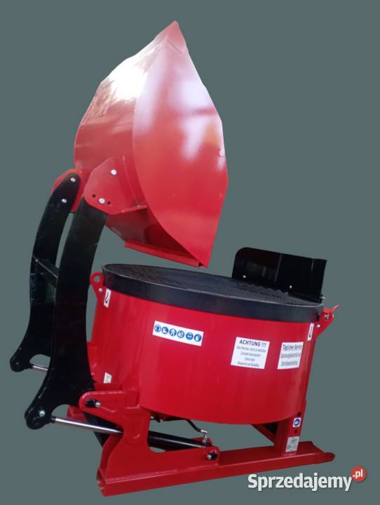 Betoniarka Hydrauliczna 800 L z Łyżką Mieszalnik Żmigród