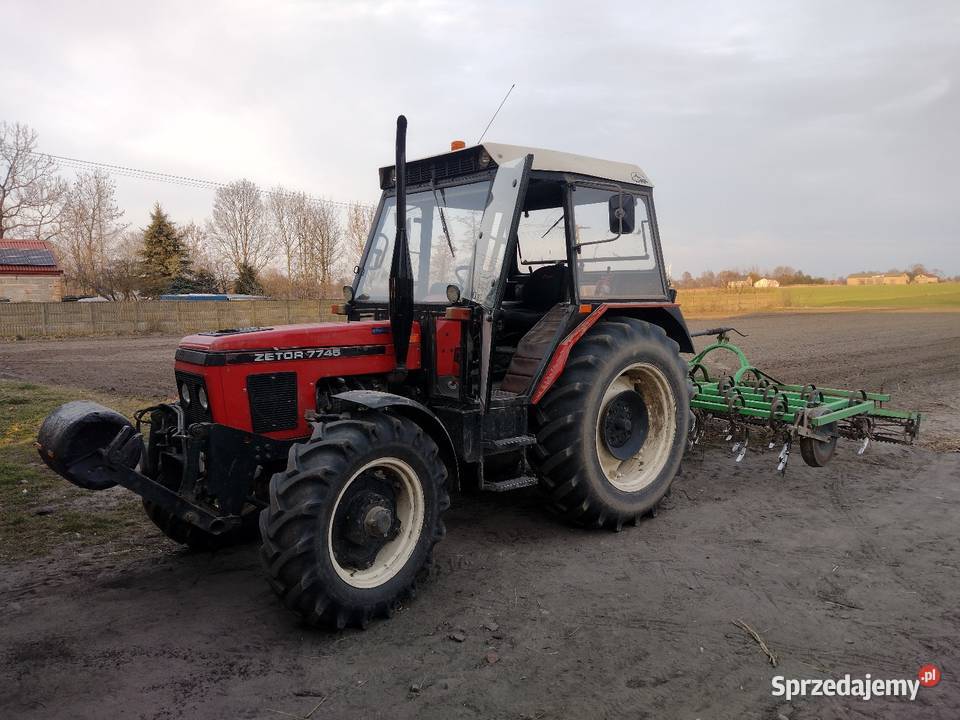 Zetor 7745 Prywatny właściciel Rolnictwo mazowieckie Żyrardów sprzedam
