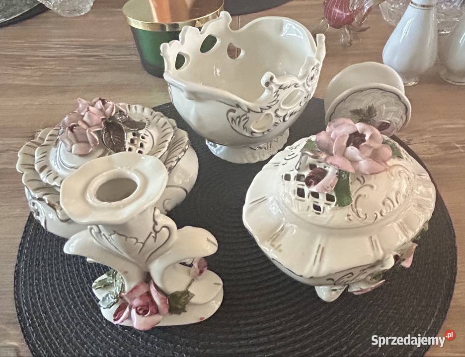 Stary komplet porcelanowy Porcelana i szkło mazowieckie Warszawa
