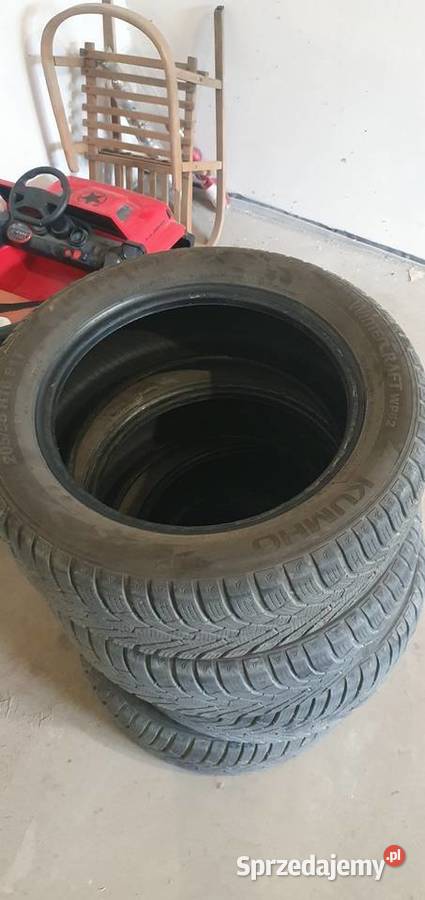 Sprzedam opony 4 kumho zimowe 20555 R16 91T Legionowo